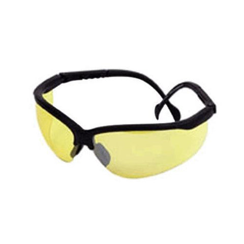 Shooting Glasses - Adjustable, Open, Black-Yellow