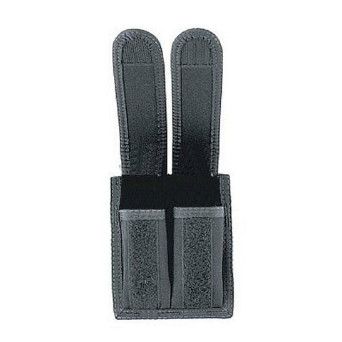 Cordura Magazine Case - Universal Double Pistol -Velcro Black