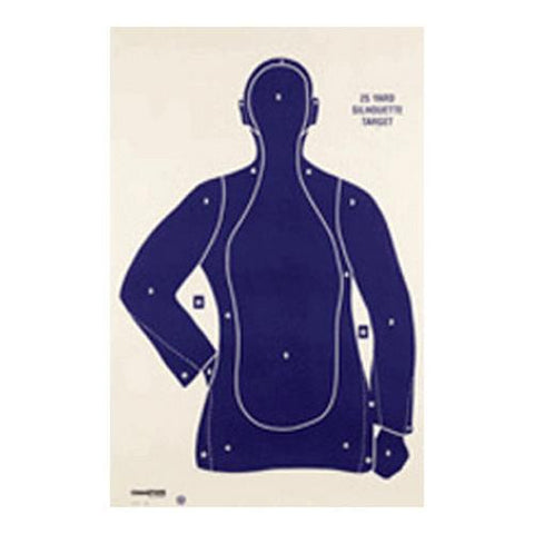 Police Silhouette Target B21E (Per 100)