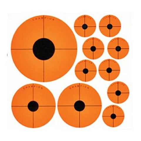 Instant Targets (Adhesive) Orange-Black (Per 20)