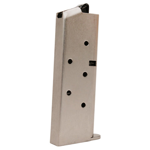 Mustang & Pocketlite .380 ACP 6 Round Magazine - Nickel