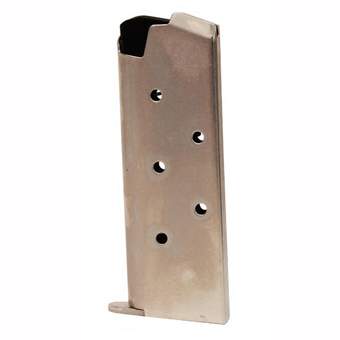 P238 .380 ACP Magazine - 6 Round, Nickel