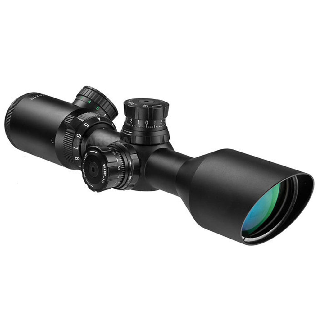 Sniper Scope - 3-9x42 Illuminated Reticle Green-Red, Mil Dot, 1" w-Rings