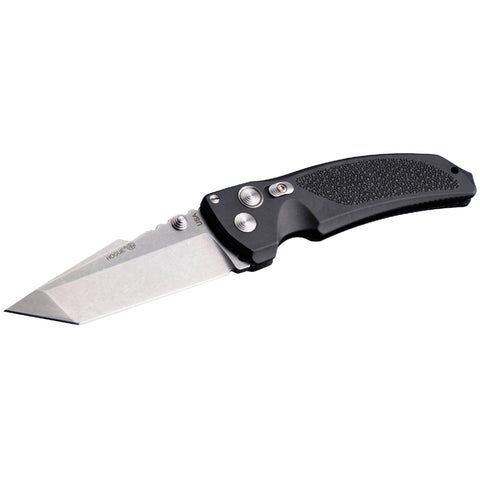 EX03 Folder 3.5" - Tanto Blade, Tumble Finish, Polymer, Matte Black